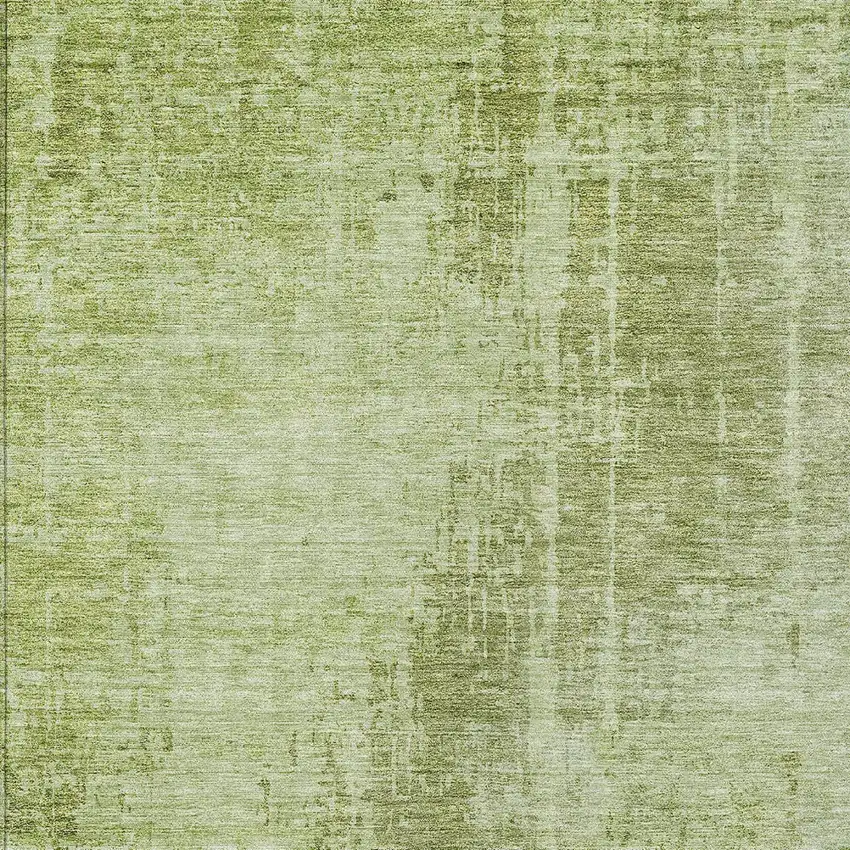 Sage And Green Abstract Washable Indoor Outdoor Area Rug Photo 6