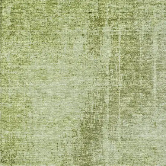 Sage And Green Abstract Washable Indoor Outdoor Area Rug Photo 6