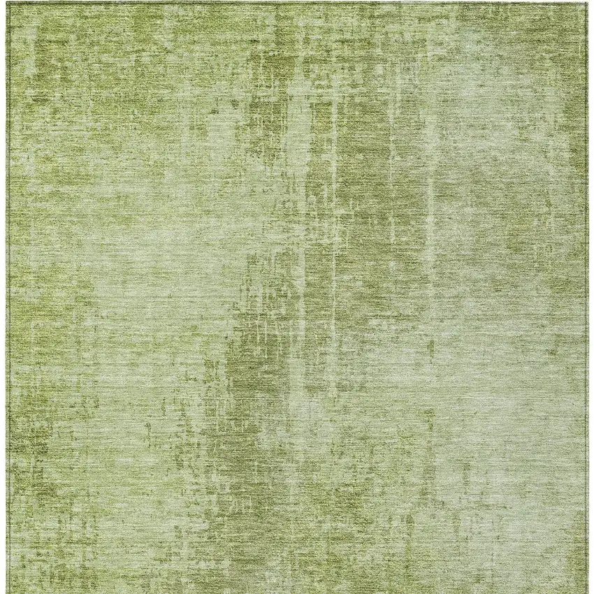 Sage And Green Abstract Washable Indoor Outdoor Area Rug Photo 7