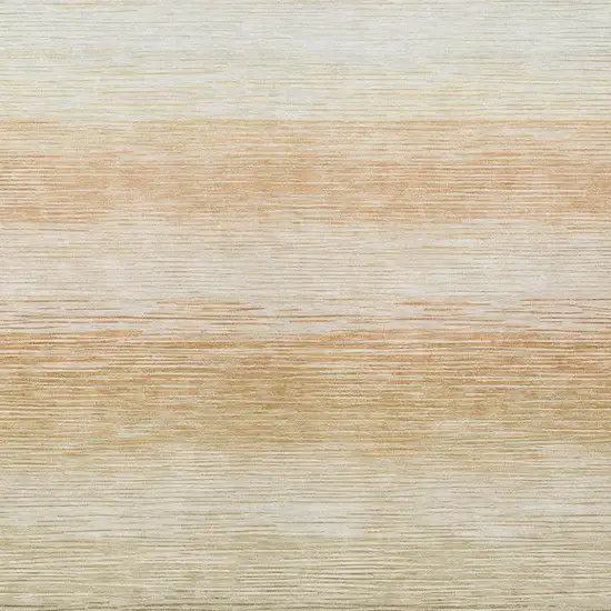 Sage And Green Striped Washable Indoor Outdoor Area Rug Photo 2
