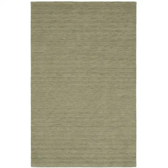 Sage And Green Wool Hand Tufted Area Rug Photo 2