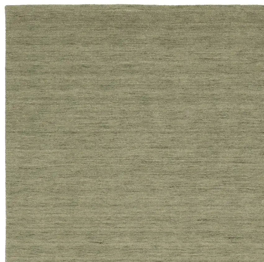 Sage And Green Wool Hand Tufted Area Rug Photo 5