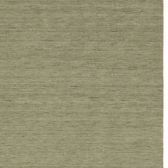 Sage And Green Wool Hand Tufted Area Rug Photo 5