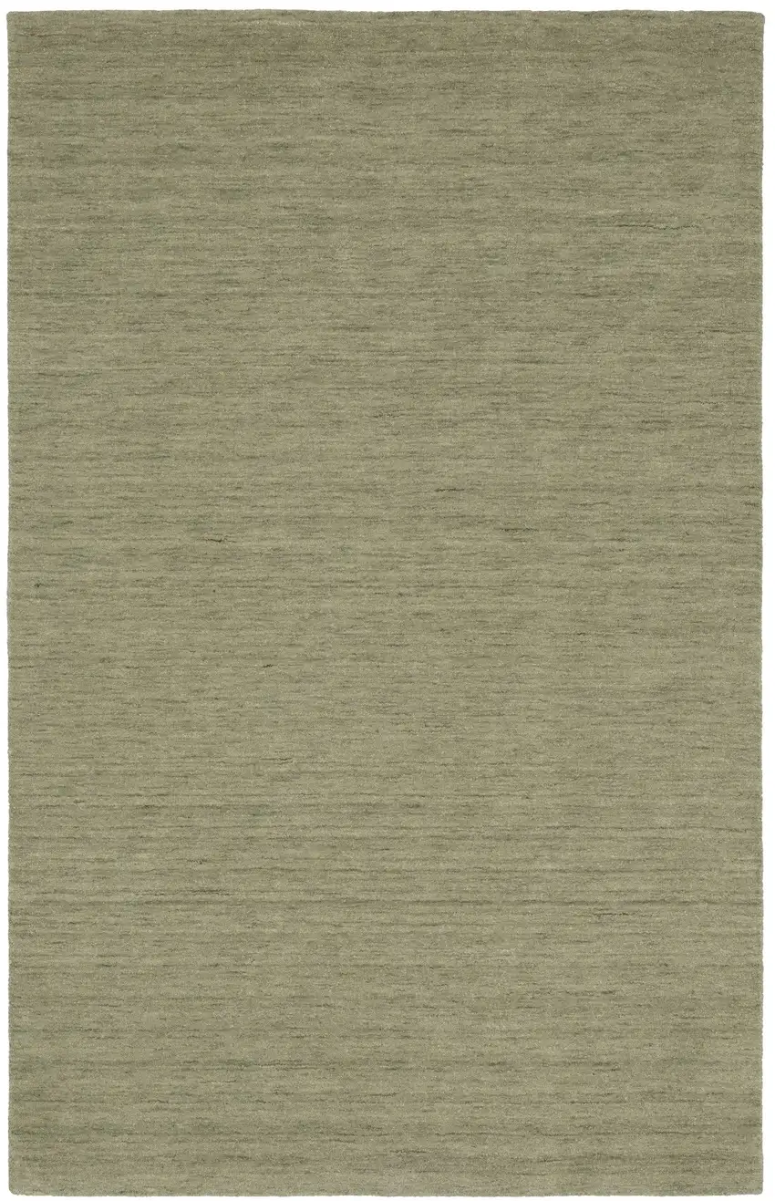 Sage And Green Wool Hand Tufted Area Rug Photo 2