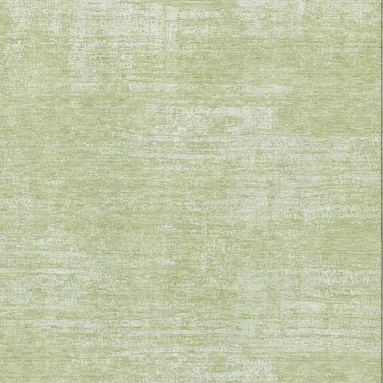 Sage And Ivory Abstract Washable Area Rug With UV Protection Photo 3