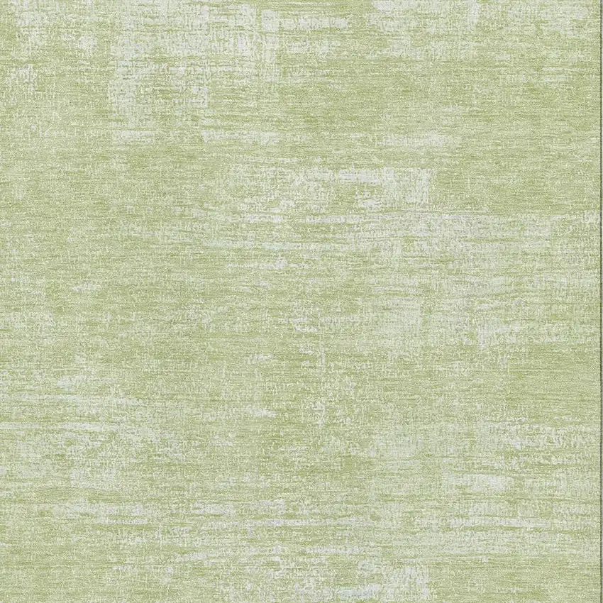 Sage And Ivory Abstract Washable Area Rug With UV Protection Photo 3