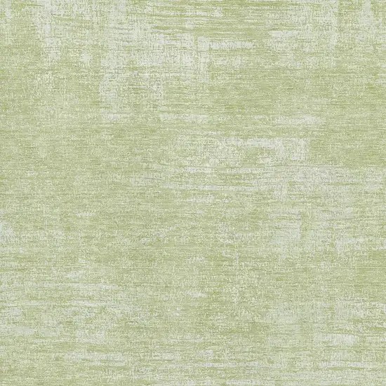 Sage And Ivory Abstract Washable Area Rug With UV Protection Photo 3