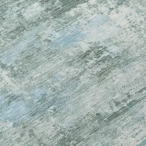 Photo of Sage And Ivory Abstract Washable Indoor Outdoor Area Rug