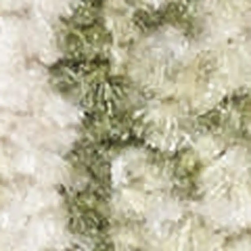 Sage And Ivory Floral Area Rug Photo 2