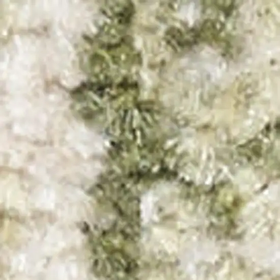 Sage And Ivory Floral Medallion Area Rug Photo 2