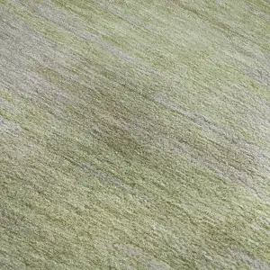 Photo of Sage And Taupe Abstract Washable Area Rug With UV Protection