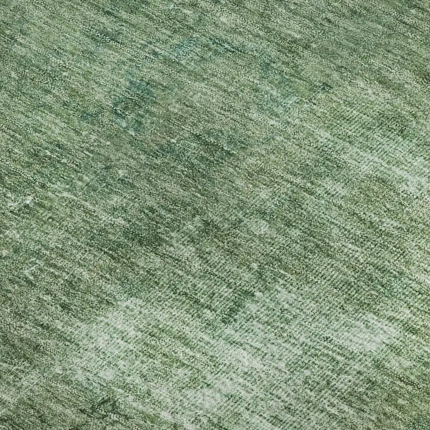 Sage And Teal Abstract Washable Area Rug With UV Protection Photo 3
