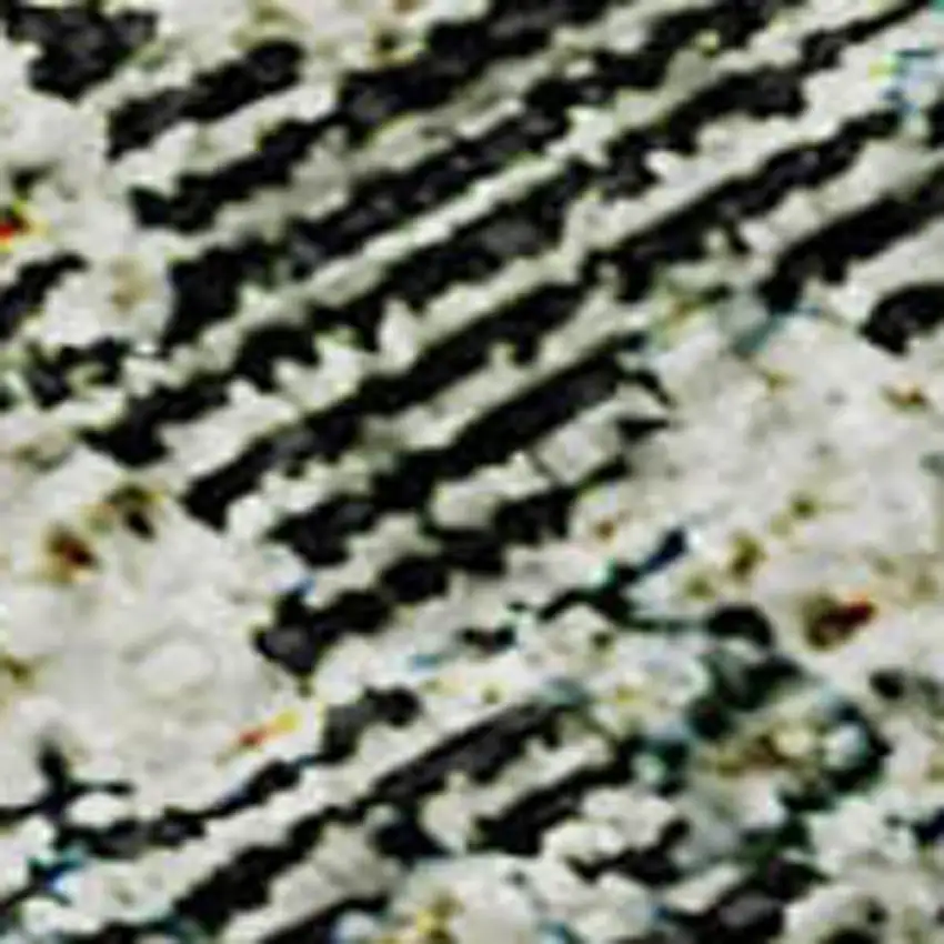 Sage Beige And Gray Abstract Washable Area Rug With UV Protection Photo 3