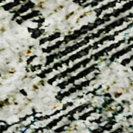 Sage Beige And Gray Abstract Washable Area Rug With UV Protection Photo 4