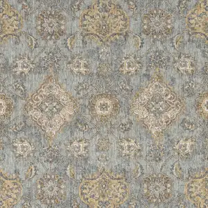 Photo of Sage Green Machine Woven Traditional Indoor Area Rug