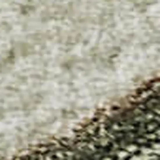 Sage Ivory And Beige Striped Washable Area Rug With UV Protection Photo 2