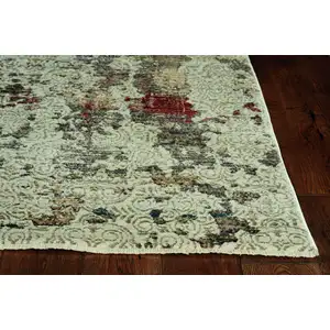 Photo of Sage Ivory Weathered Vintage Area Rug