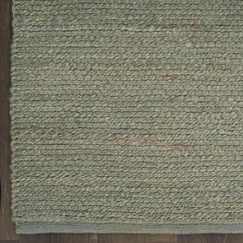Sage Jute Flatweave Handmade Area Rug Photo 8