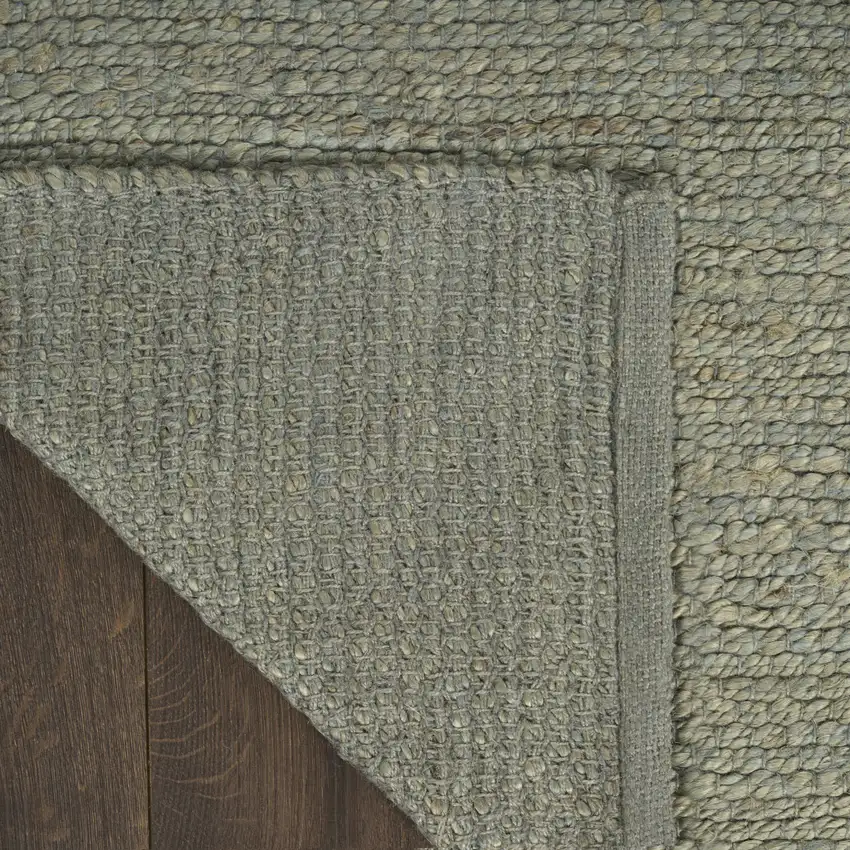 Sage Jute Flatweave Handmade Area Rug Photo 7