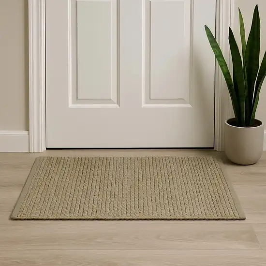 Sage Jute Flatweave Handmade Area Rug Photo 1