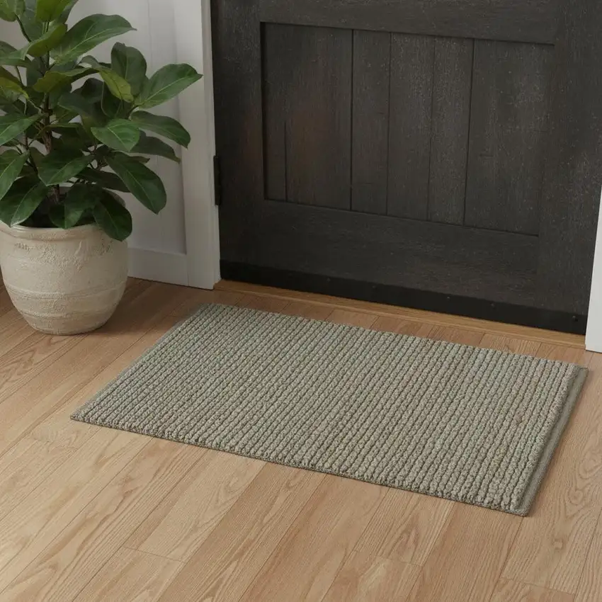 Sage Jute Flatweave Handmade Area Rug Photo 1