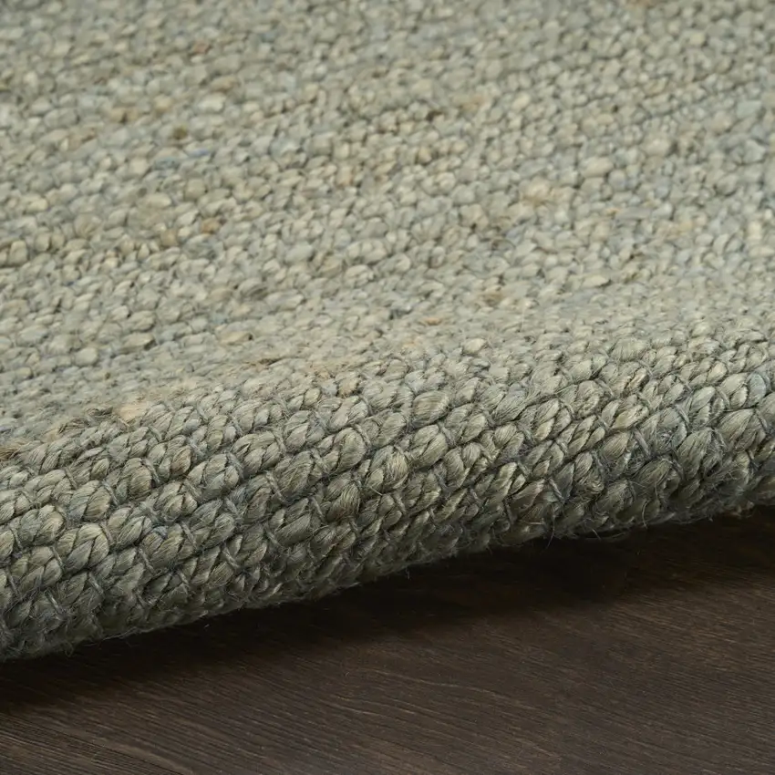 Sage Jute Flatweave Handmade Area Rug Photo 6