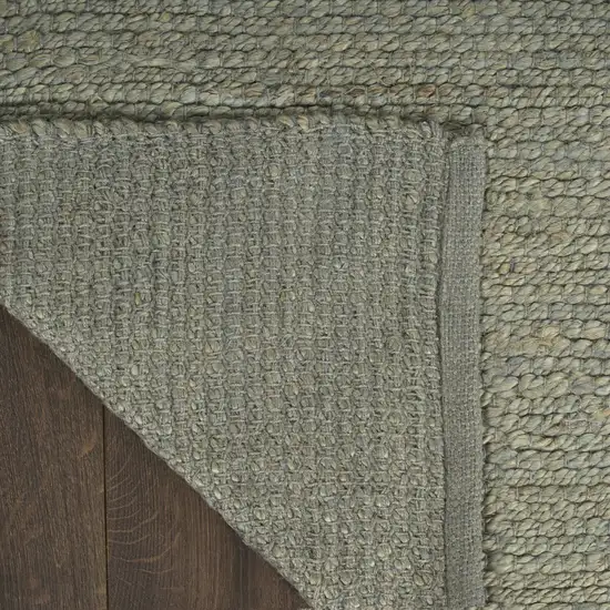 Sage Jute Flatweave Handmade Area Rug Photo 9