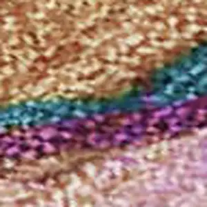 Photo of Sage Teal Blue And Blush Abstract Washable Indoor Outdoor Area Rug