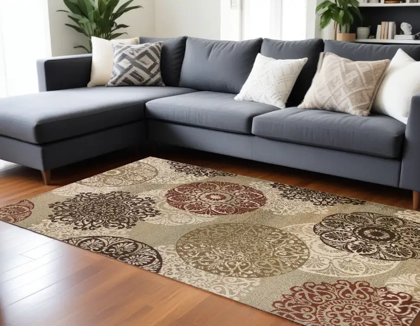 Sage Green Area Rug Photo 1