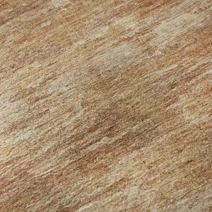 Photo of Salmon And Copper Abstract Washable Area Rug With UV Protection