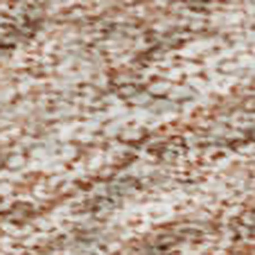 Salmon And Ivory Abstract Washable Area Rug With UV Protection Photo 2