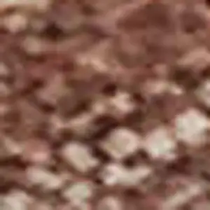 Photo of Salmon And Ivory Geometric Washable Area Rug With UV Protection