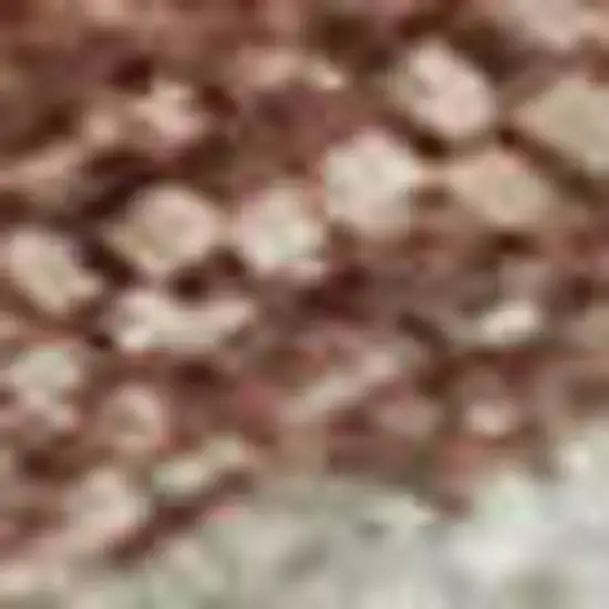 Salmon And Ivory Geometric Washable Area Rug With UV Protection Photo 1