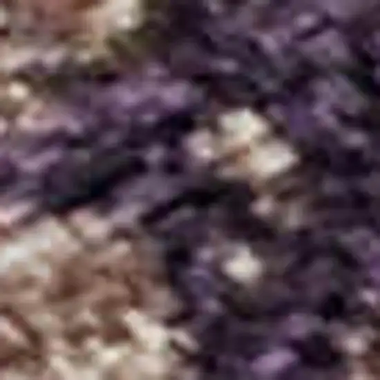 Salmon Blue And Gold Abstract Washable Area Rug With UV Protection Photo 2