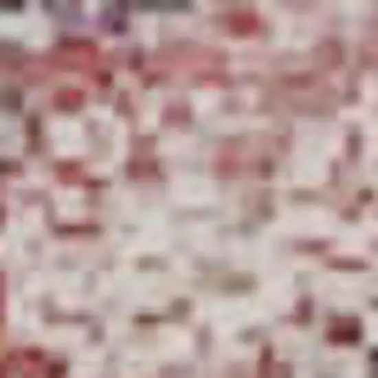 Salmon Ivory And Brown Abstract Washable Area Rug With UV Protection Photo 3