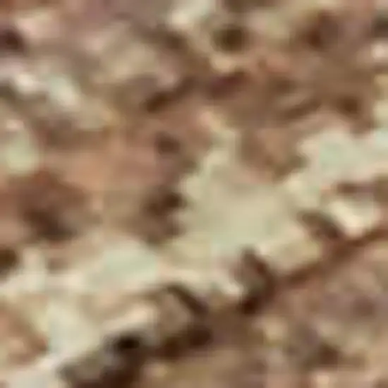 Salmon Rust And Gray Striped Washable Area Rug With UV Protection Photo 1