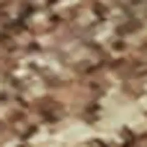 Photo of Salmon Rust And Gray Striped Washable Area Rug With UV Protection