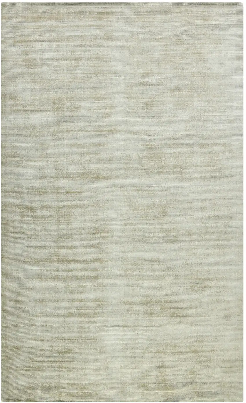 Sand And Ivory Striped Hand Woven Area Rug Photo 3