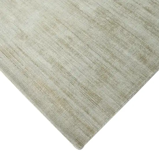 Sand And Ivory Striped Hand Woven Area Rug Photo 4