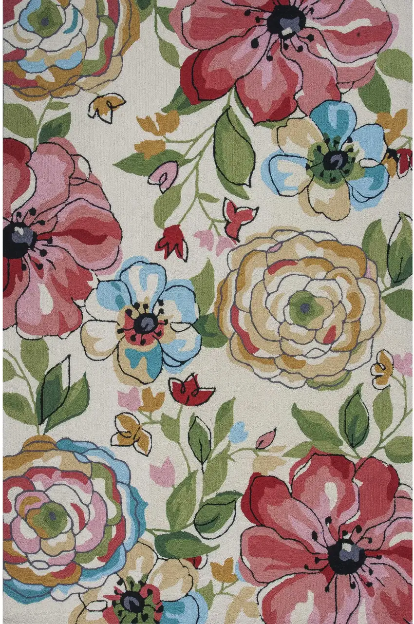 Sand Beige Hand Tufted Area Rug Photo 2