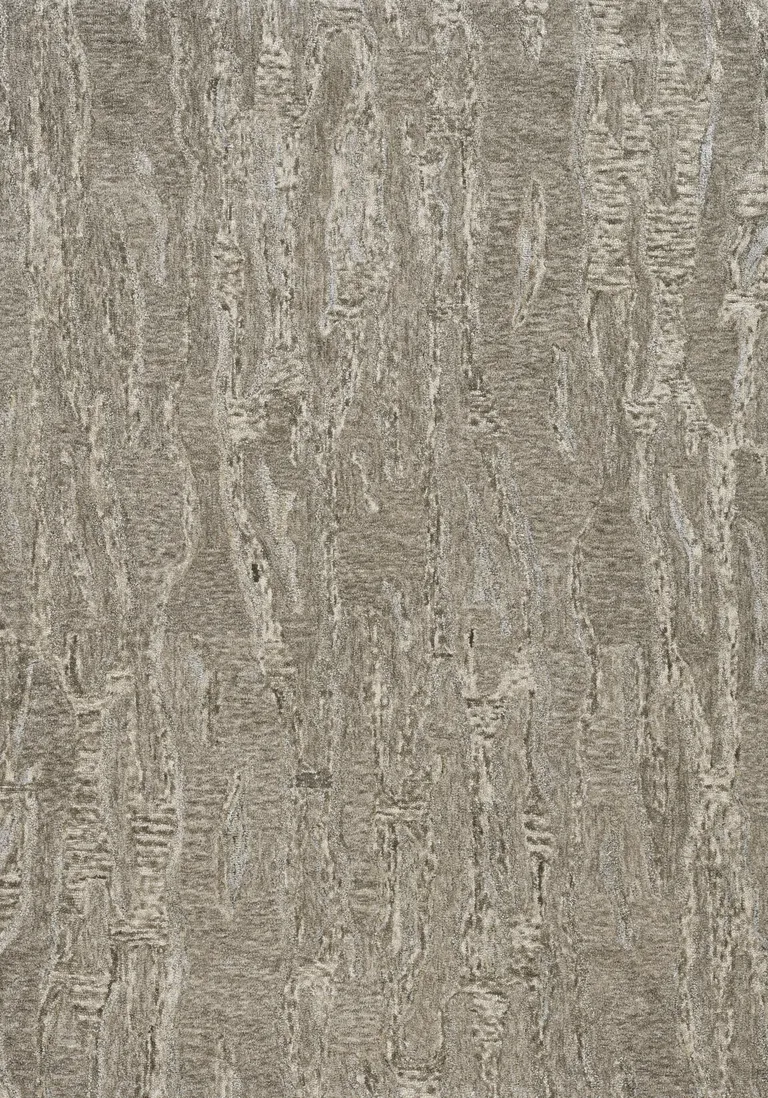 Sand Hand Tufted Abstract Indoor Area Rug Photo 2