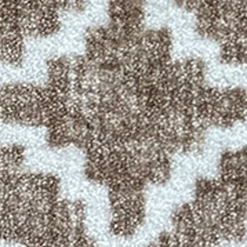 Sand Moroccan Machine Tufted Area Rug With UV Protection Photo 4