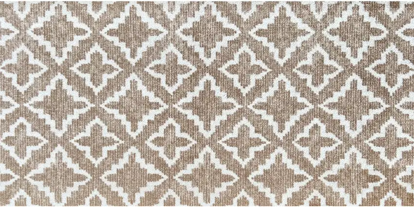 Sand Moroccan Machine Tufted Area Rug With UV Protection Photo 1