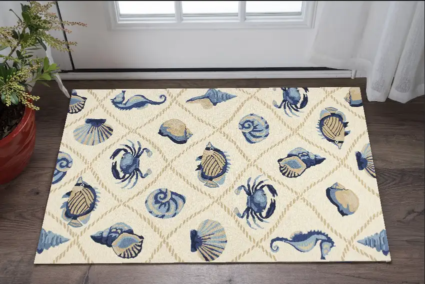 Sand Hand Tufted Area Rug Photo 1