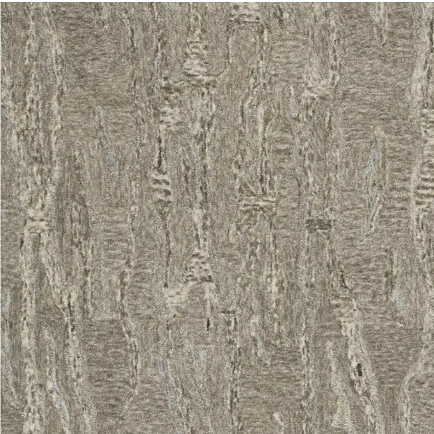 Sand Plain Wool Indoor Area Rug With Viscose Highlights Photo 4