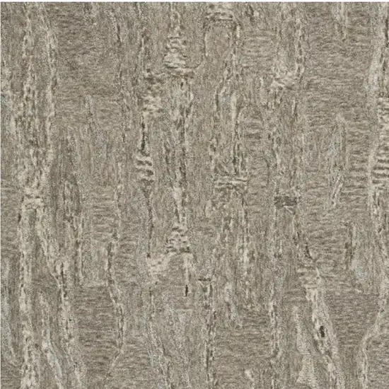 Sand Plain Wool Indoor Area Rug With Viscose Highlights Photo 4
