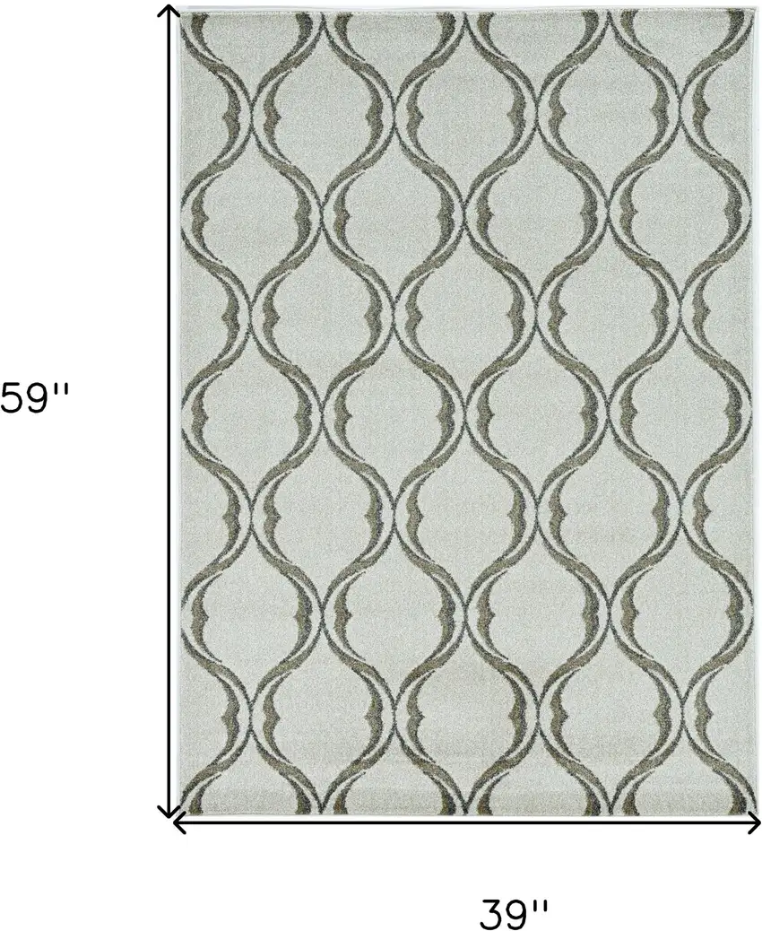 Sand Polypropylene Rug Photo 3