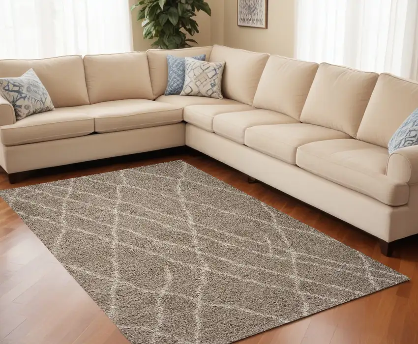 Sand Polypropylene Rug Photo 1