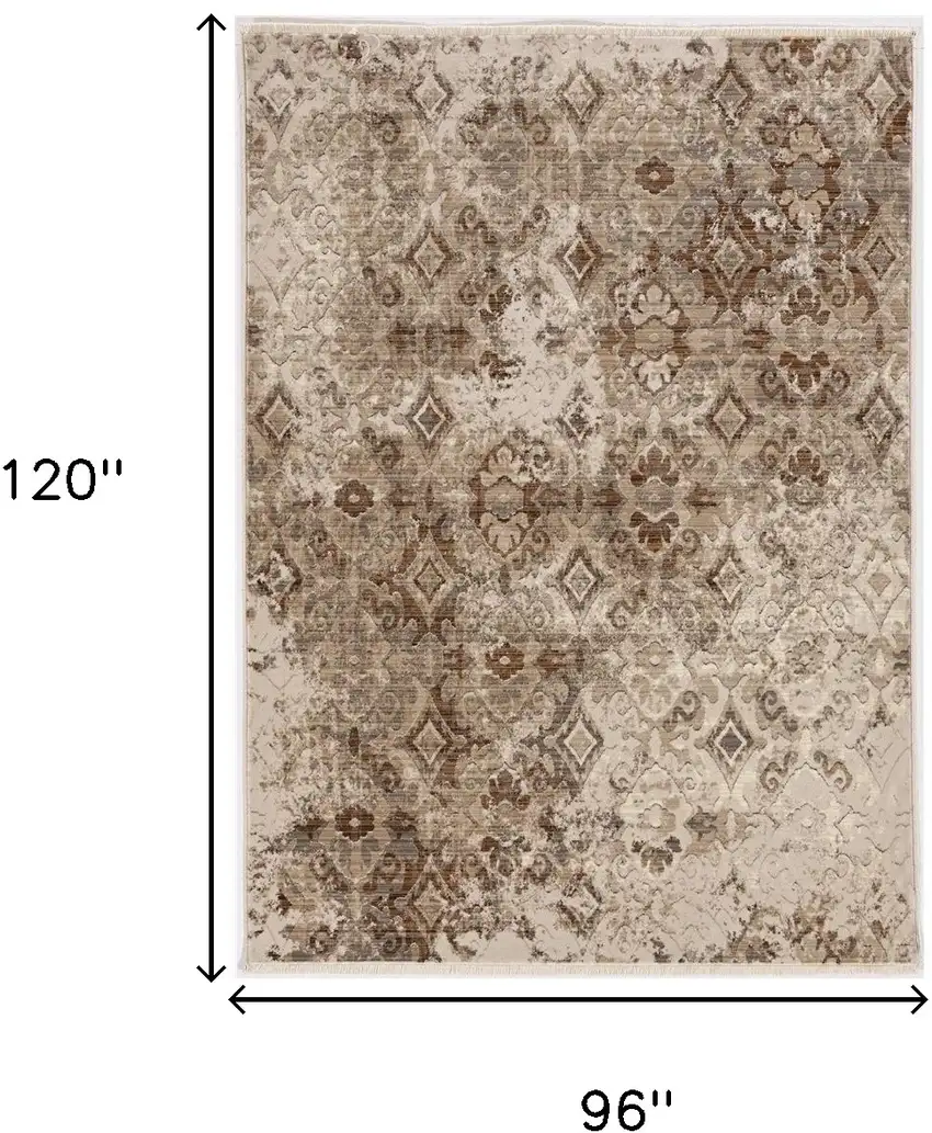 Sand Polypropylene Rug Photo 3
