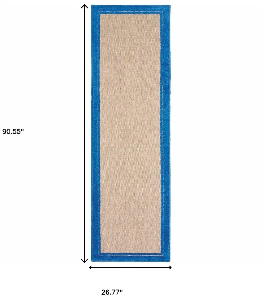 Sand Stain Resistant Indoor Outdoor Area Rug Photo 5